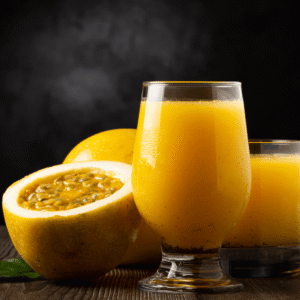 Organic passion fruit drink