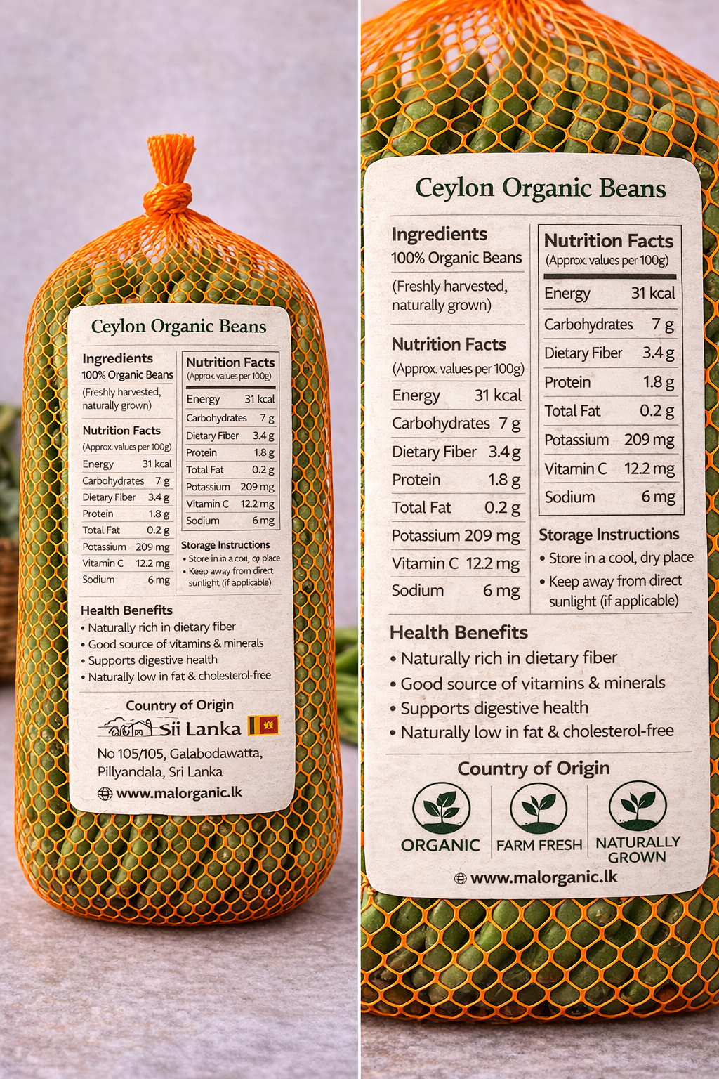 MAL Organic Beans - Image 2